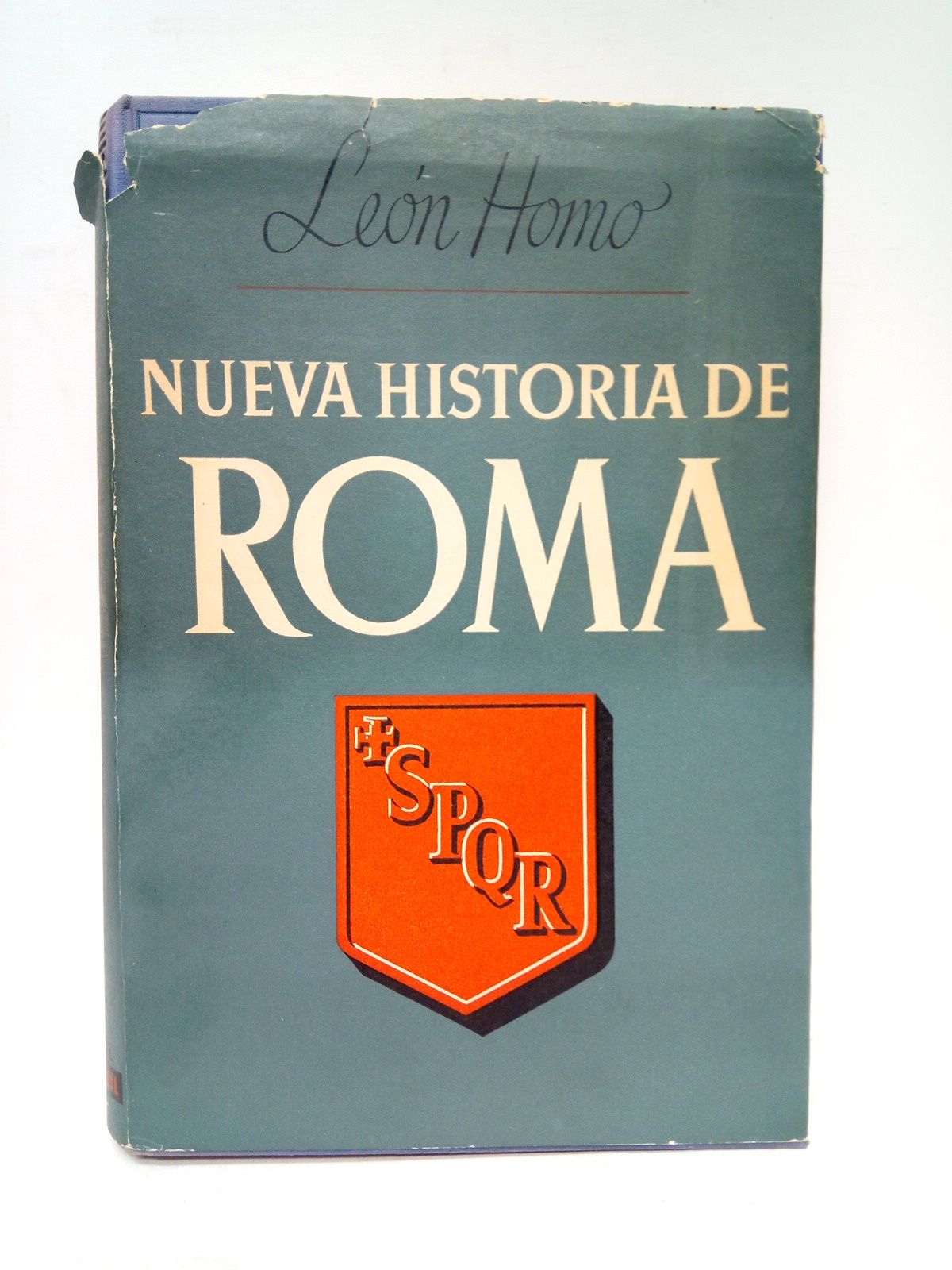 HOMO, Len - Nueva Historia de Roma. Edicin ilustrada con dos mapas en colores y 70 grabados y lminas fuera de texto / Traduccin del francs por J. Farrn y Mayoral.