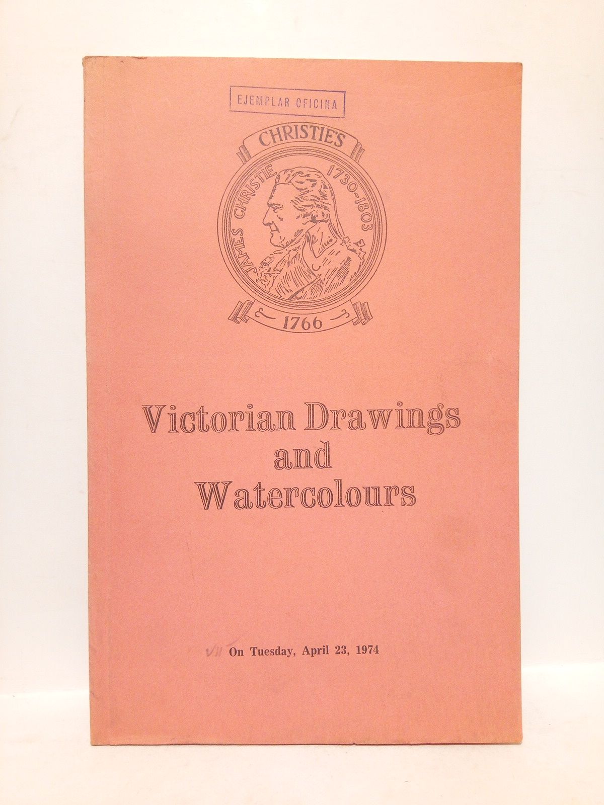 CHRISTIE, MANSON & WOODS LTD. - Victorian Drawings and Watercolours. (Auction on Tuesday, April 23, 1974)