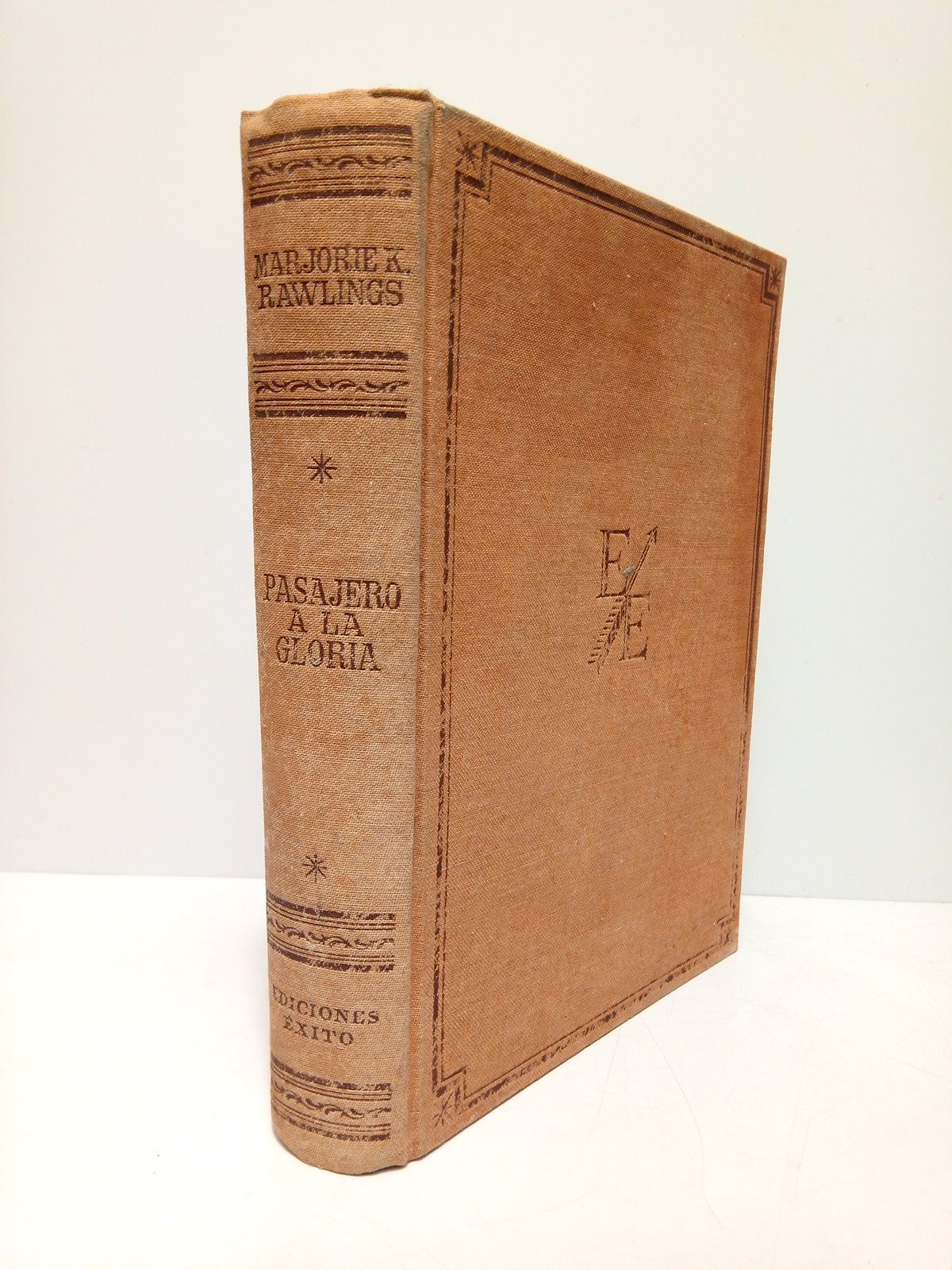 RAWLINGS, M. Kinnan - Pasajero a la gloria /  Versin espaola de Vicente de Artadi