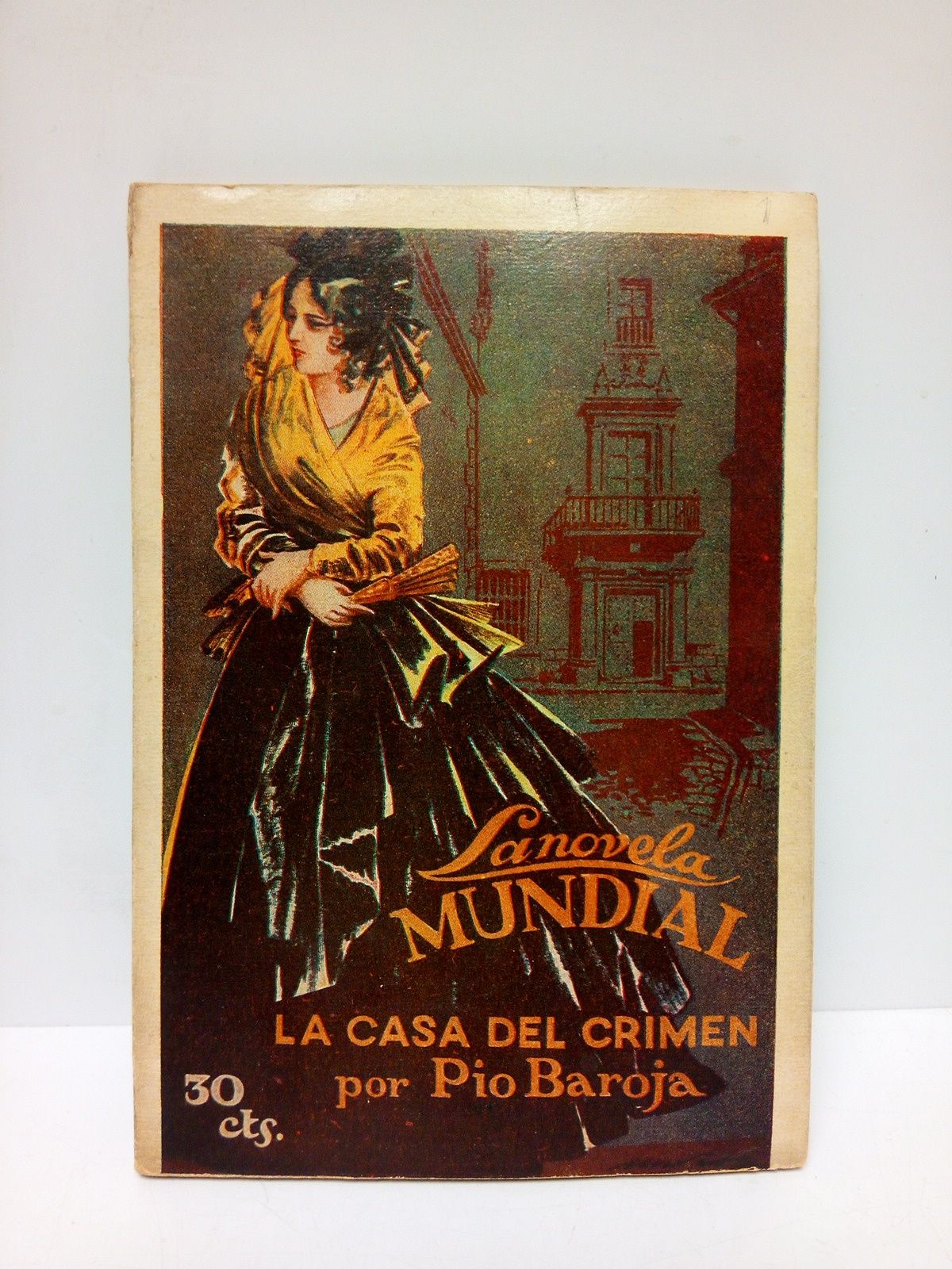 BAROJA, Po - La casa del crimen. (Novela) /  Cubierta e ilustraciones de F. Marco