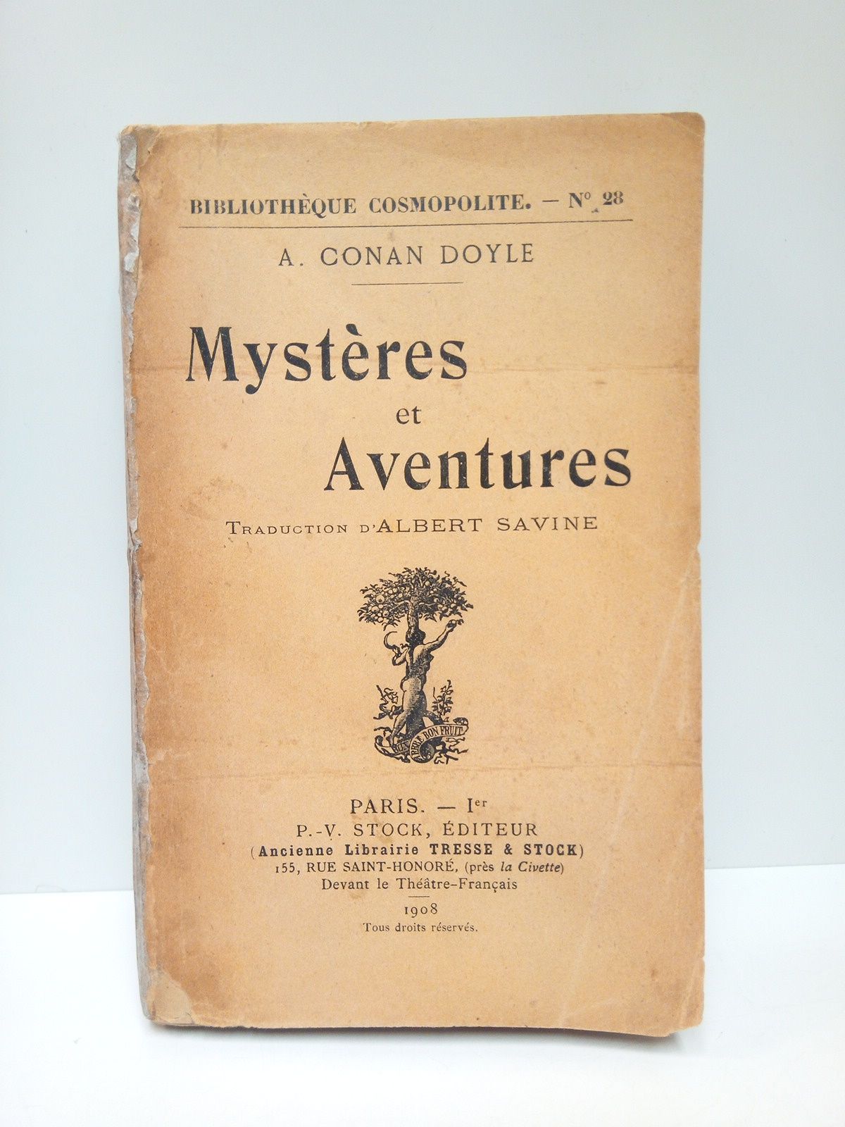 CONAN DOYLE, A. - Mystres et Aventures /  Traduc. d'Albert Savine