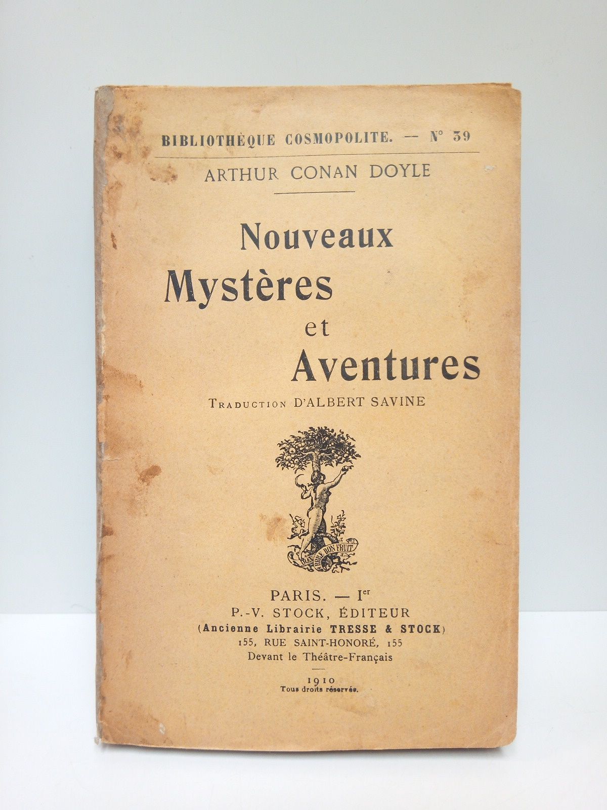 CONAN DOYLE, Arthur - Noveaux Mystres et Aventures /  Traduc. d'Albert Savine