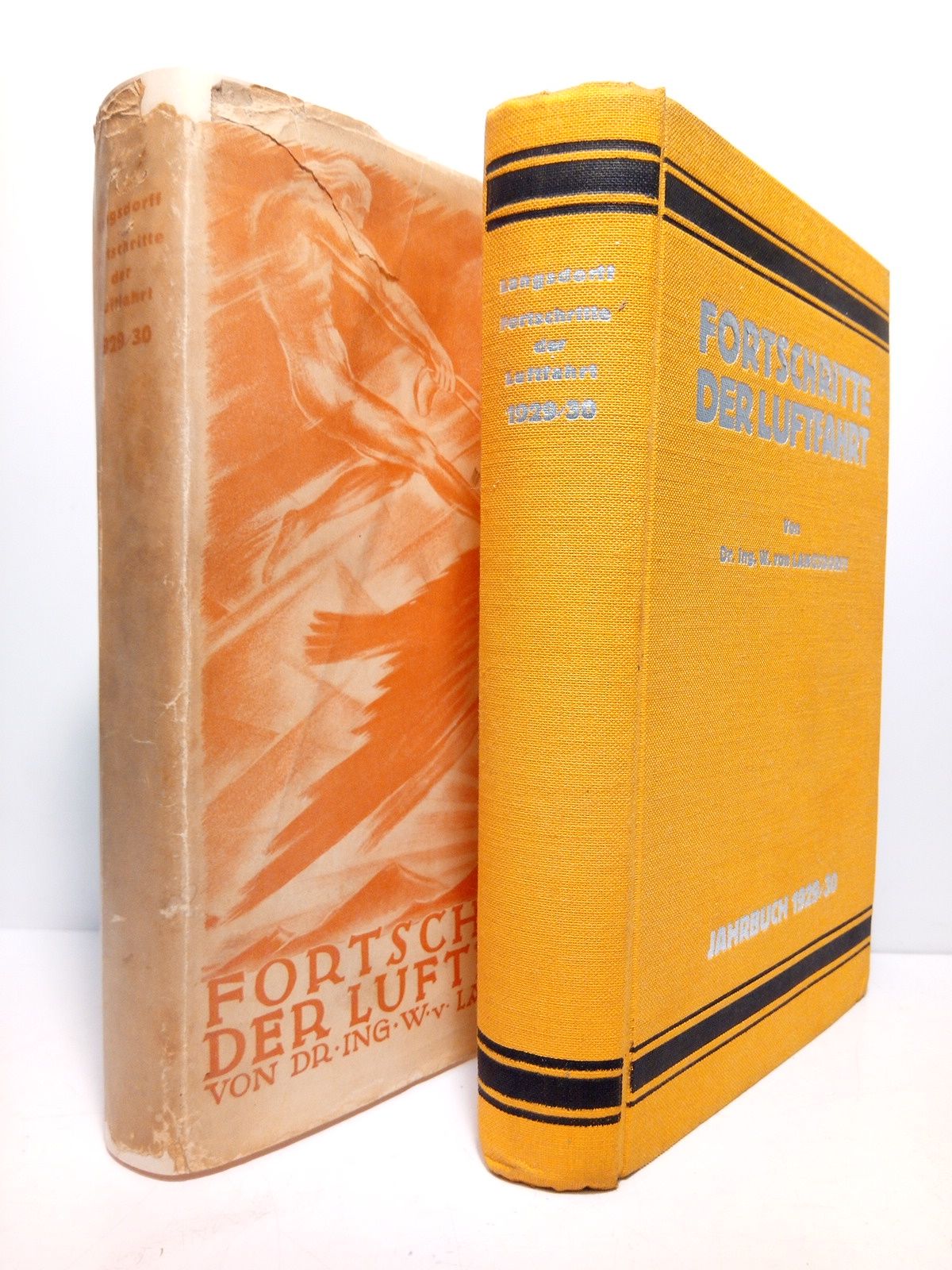 LANGSDORFF, Dr. Ing. W. von (Hrsg.) - Fortschritte der Luftfahrt. Jahrbuch 1929-30 /  Mit ca. 760 abbildungen und skizzen