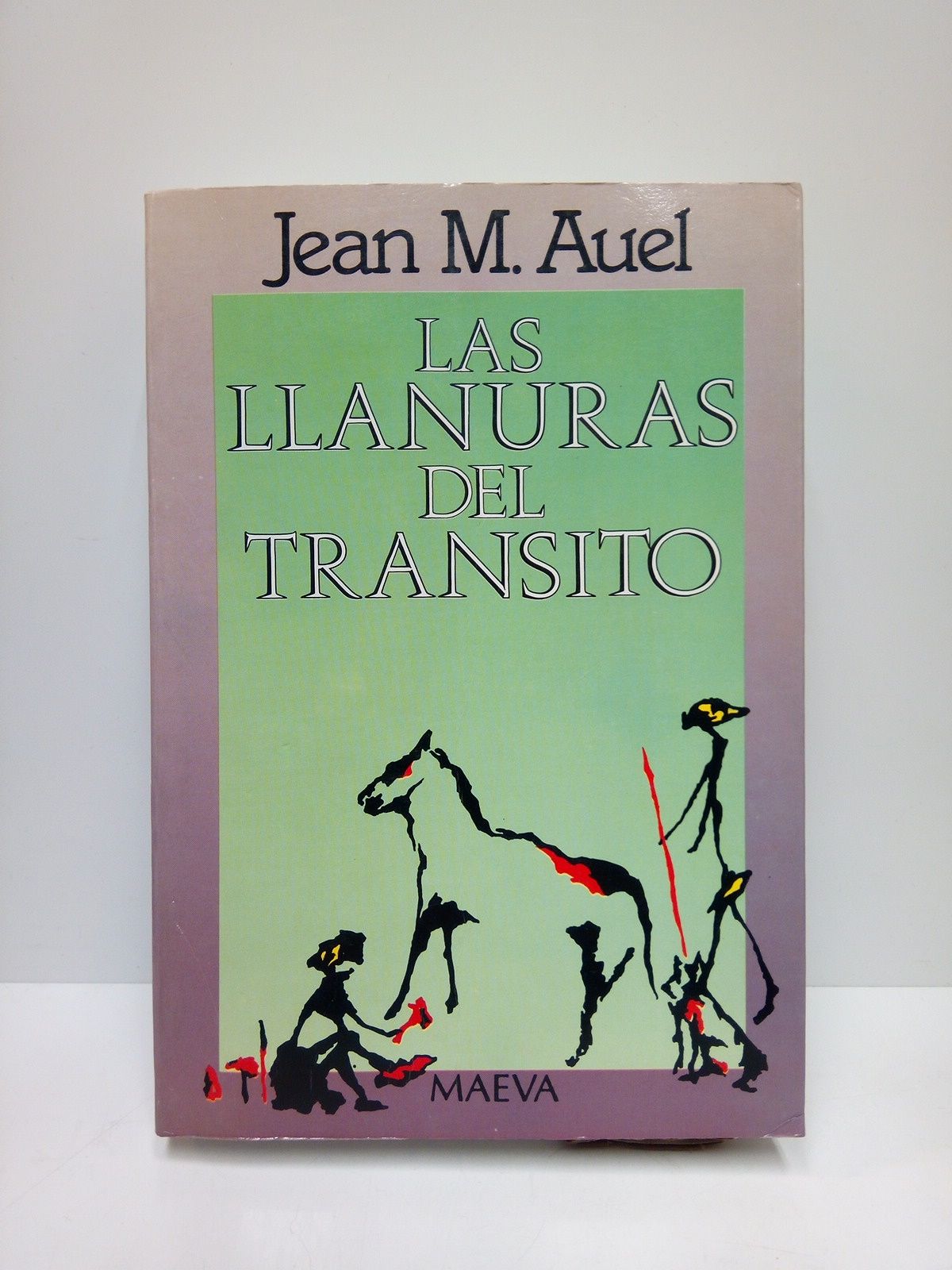 AUEL, Jean M. - Las llanuras del transito. [Novela ambientada en el paleoltico] /  Traductor Anibal Leal