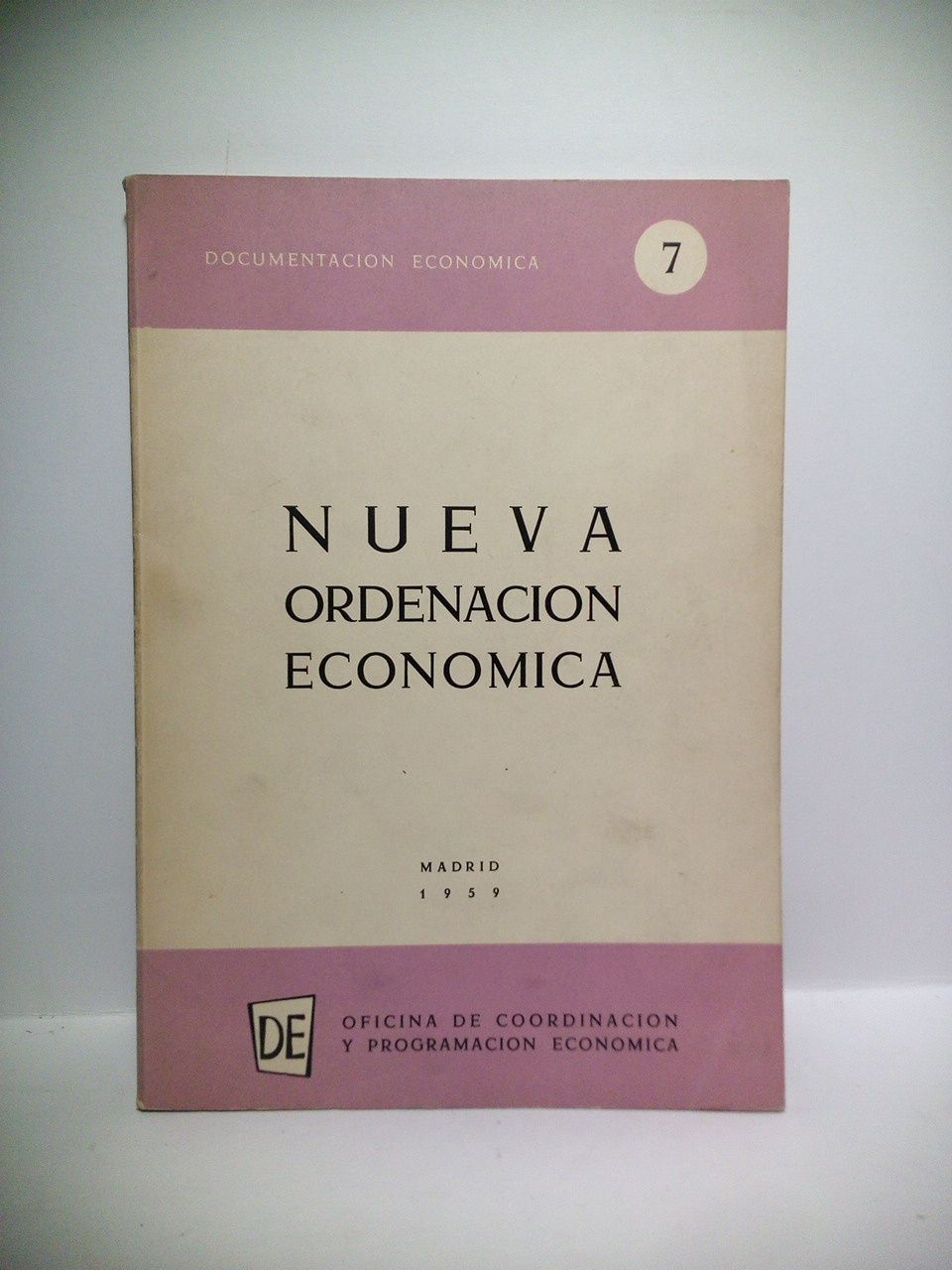SIN AUTOR - Nueva ordenacin econmica