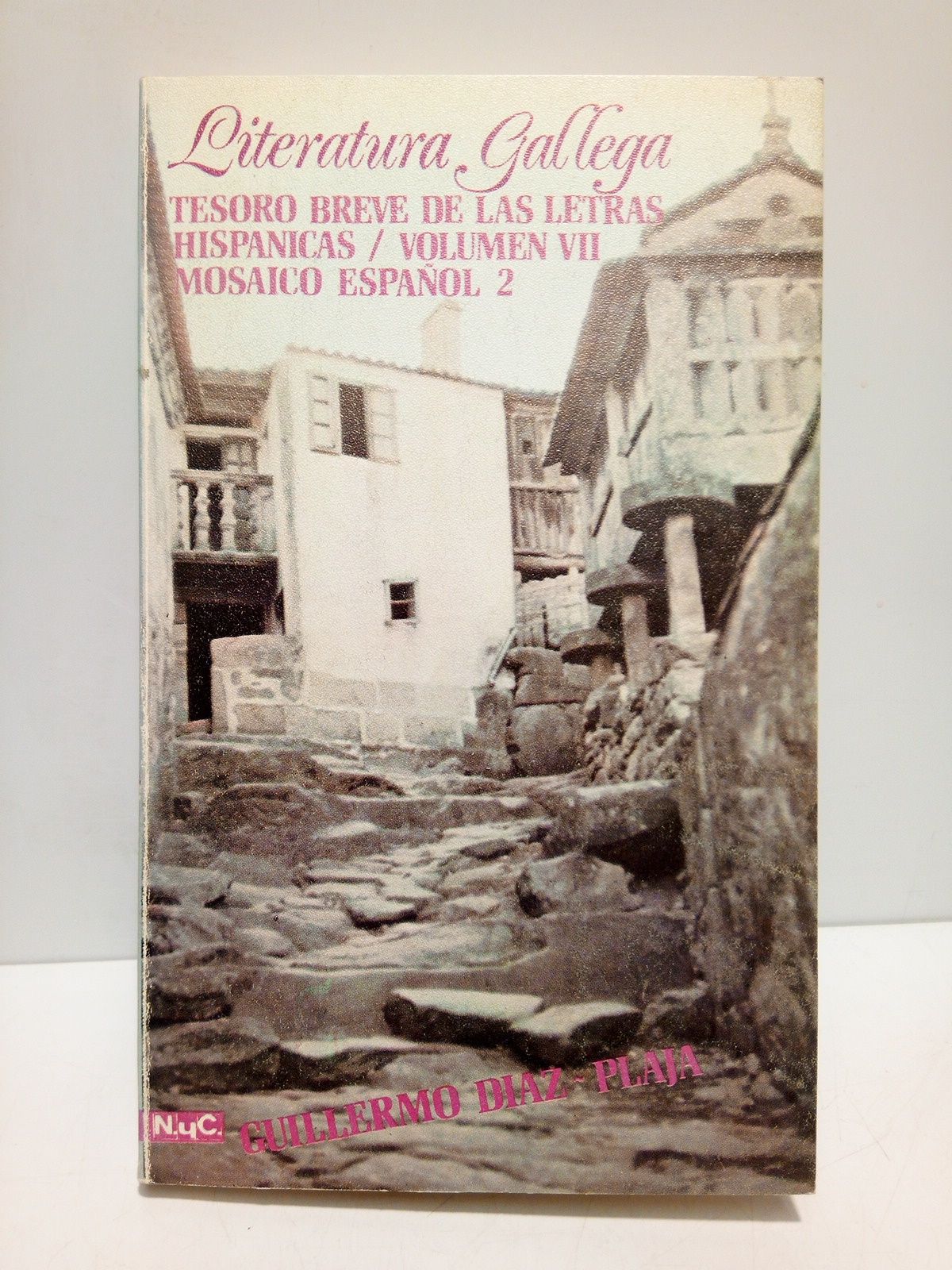 DIAZ-PLAJA, Guillermo - Tesoro breve de las letras hispnicas 7. Serie Mosaico Espaol 2: LITERATURA GALLEGA