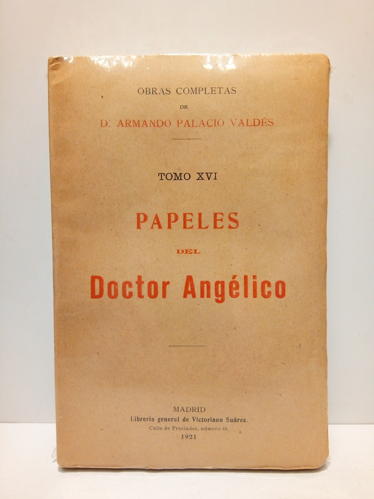 PALACIO VALDES, Armando - Papeles del Doctor Anglico