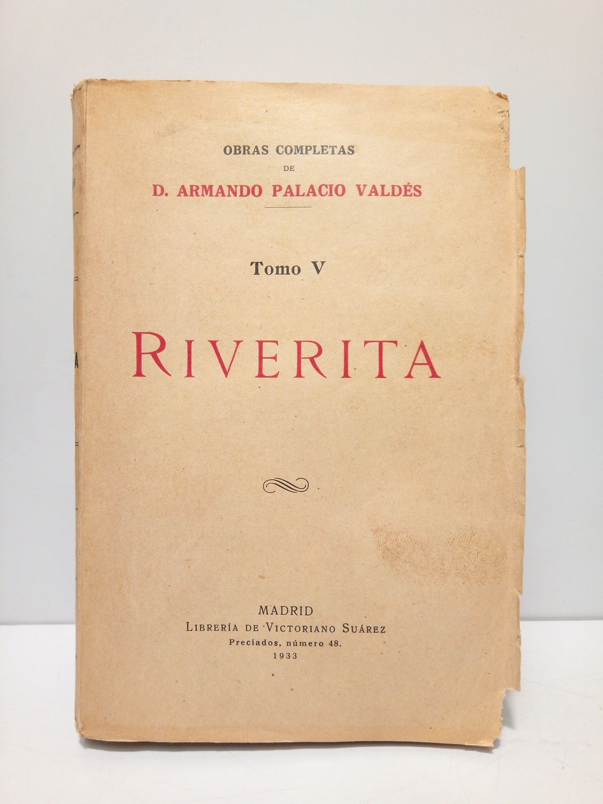 PALACIO VALDES, Armando - Riverita