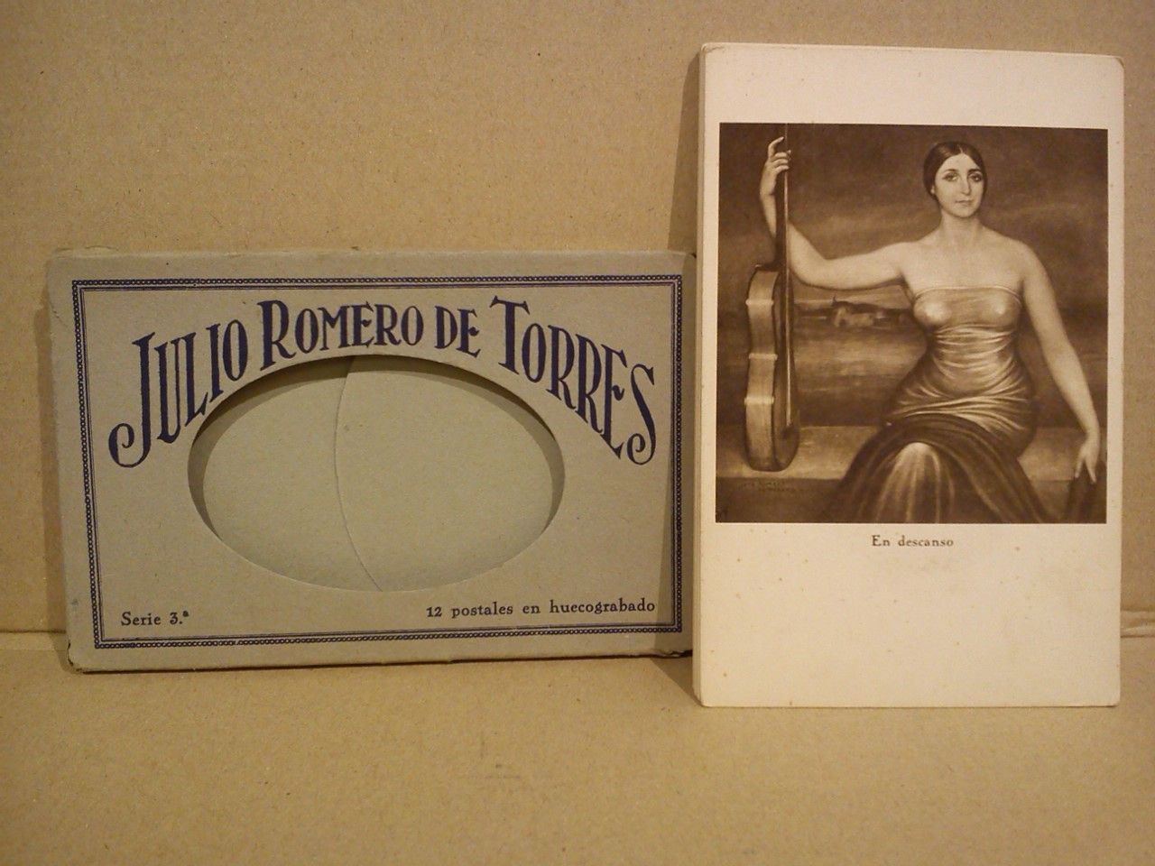 ROMERO DE TORRES, Julio - 12 postales en huecograbado. Serie 3 [con pinturas del famoso artista cordobs, Julio Romero de Torres]