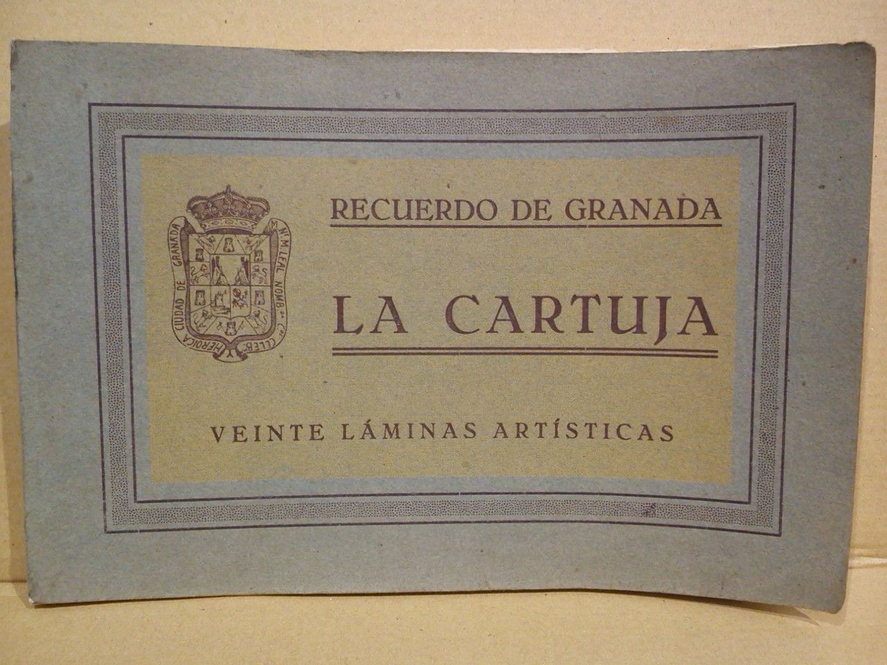 RECUERDO DE GRANADA - La Cartuja. Veinte lminas artsticas