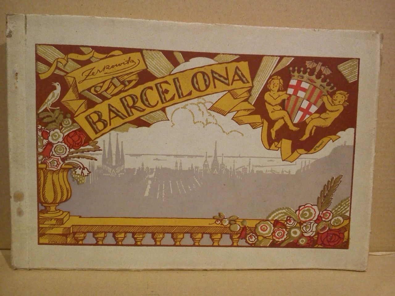 ZERKOWITZ - Barcelona. [Album de ilustraciones fotogrficas]