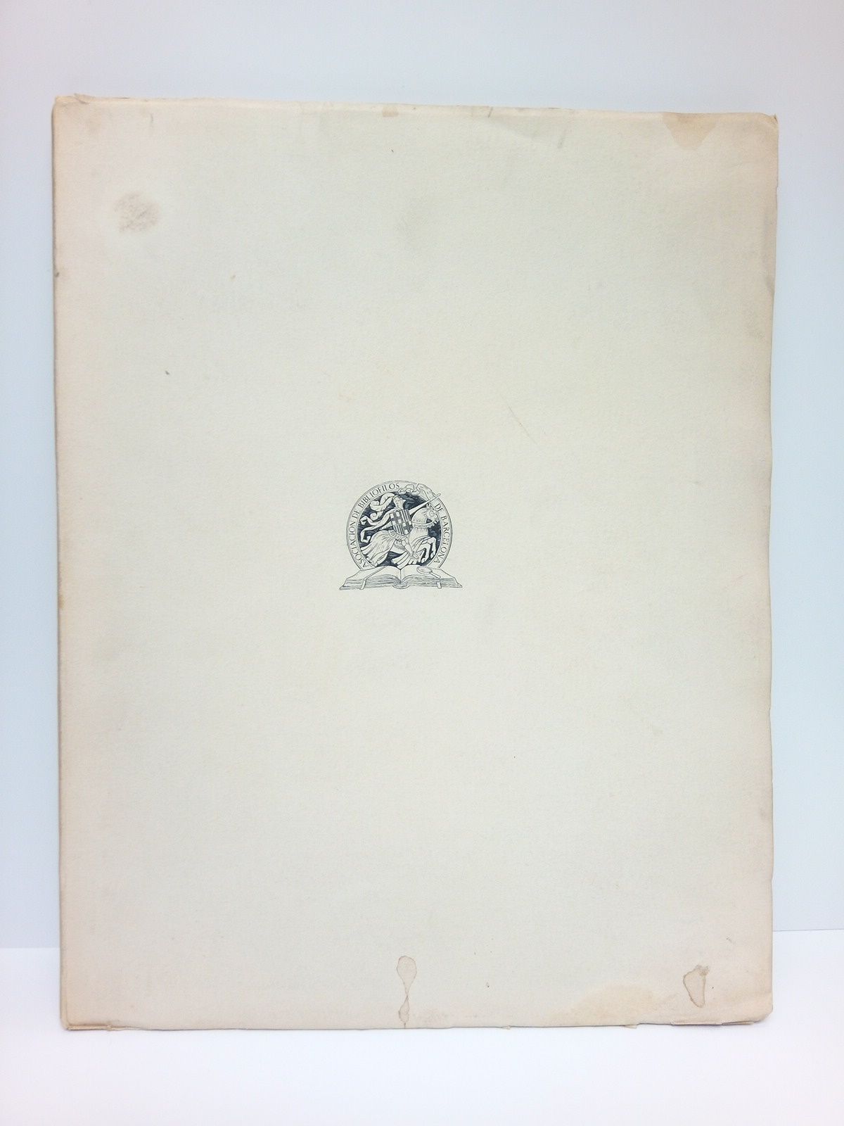 MIQUEL Y PLANAS, Ramn - El incunable barcelons de 1468 (Gramtica de  B. Mates) /  Por el Ilustre Seor Don Ramn Miquel y Planas; Prefacio del Excmo. Sr. Don Luis Faraudo de Saint-Germain