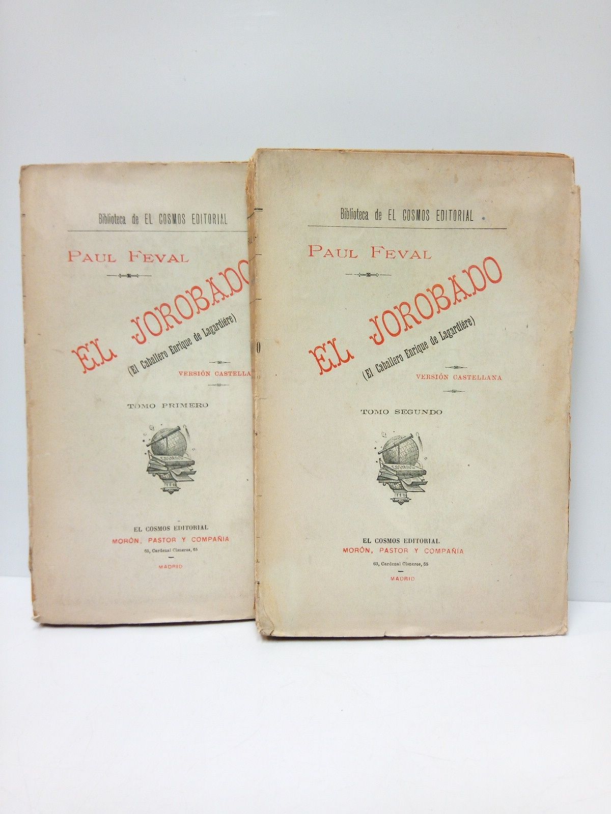FEVAL, Paul - El Jorobado. (El Caballero Enrique de Lagardiere) /  Versin castellana