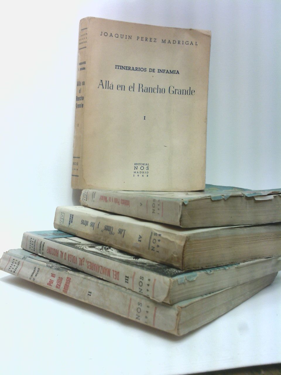 PEREZ MADRIGAL, Joaqun - ITINERARIOS DE INFAMIA: 1. 