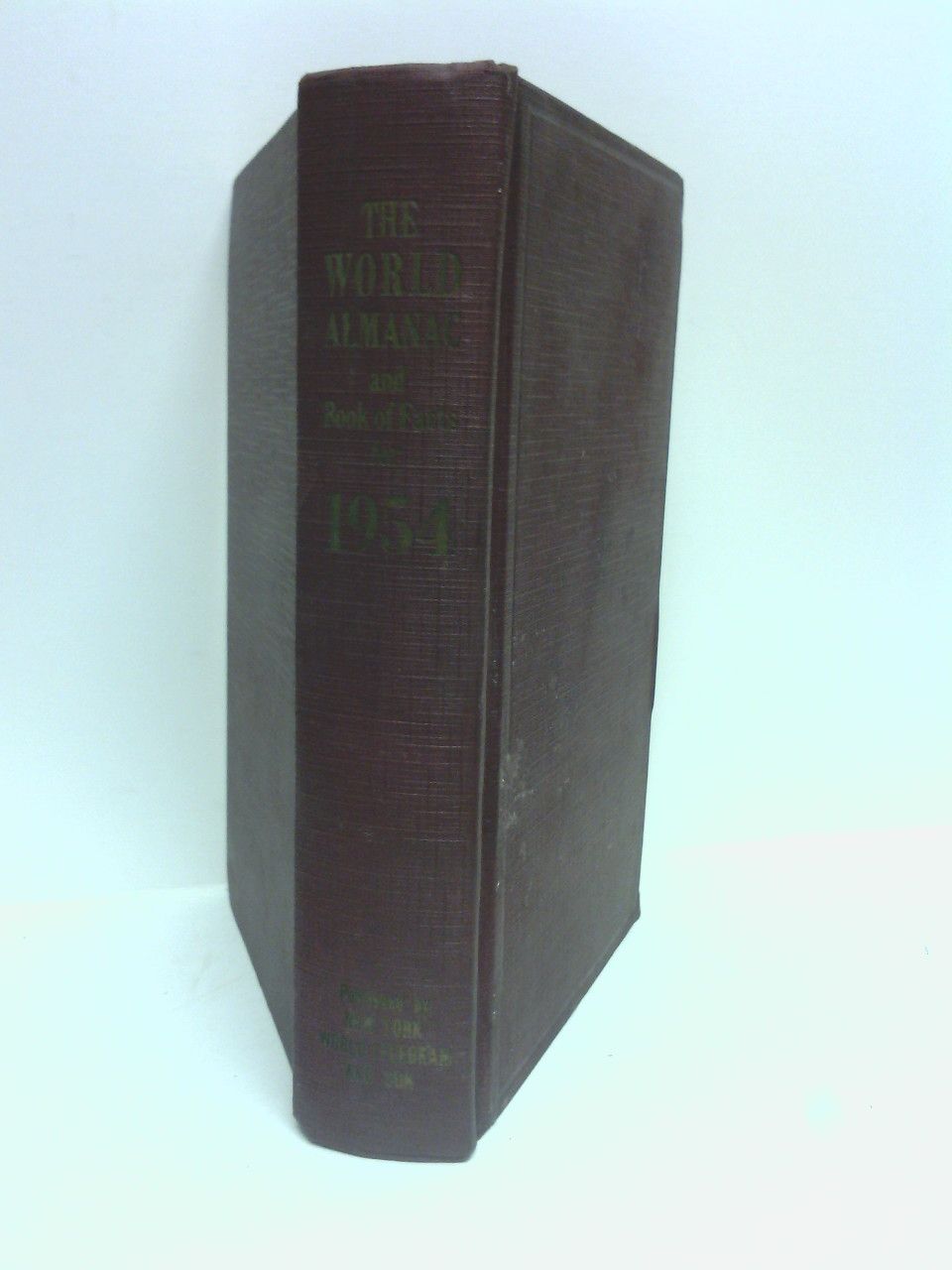 HANSEN, Harry (editor) - The World Alamanac and Book of Facts for 1954. (Sixty-Ninth Year of Publication)