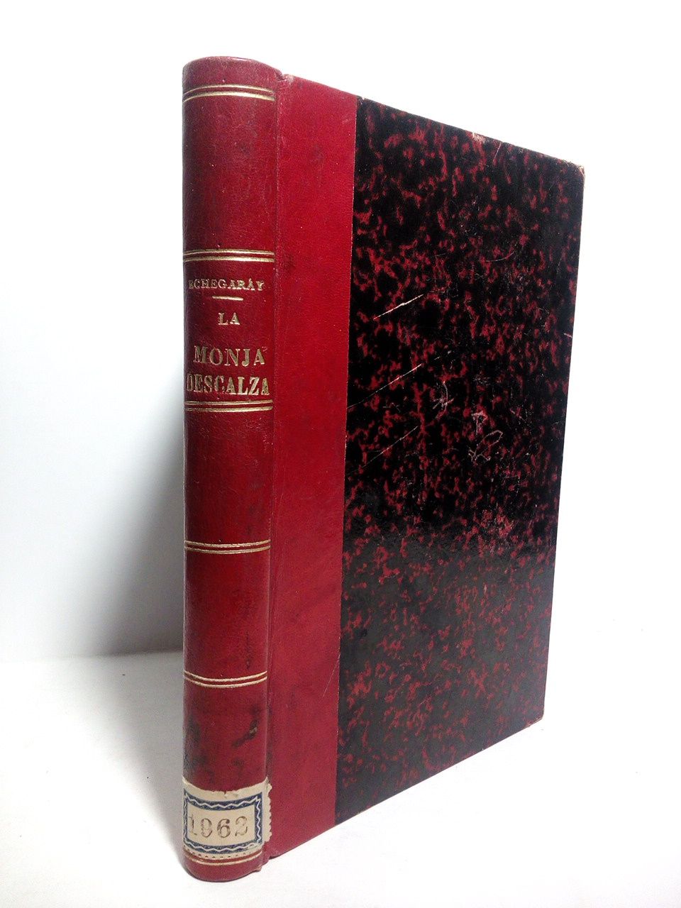 ECHEGARAY, Miguel - LA MONJA DESCALZA. (Comedia en tres actos y en verso. Estrenada en el Teatro de La Comedia, la noche del 21 de Noviembre de 1894). [Junto Con]: EL OCTAVO, NO MENTIR. (Comedia en tres actos y en verso) [y] VIVIR EN GRANDE. (comedia en tres actos y en verso. Estrenada en el Teatro de la Princesa, en la noche del 19 de Febrero de 1887)