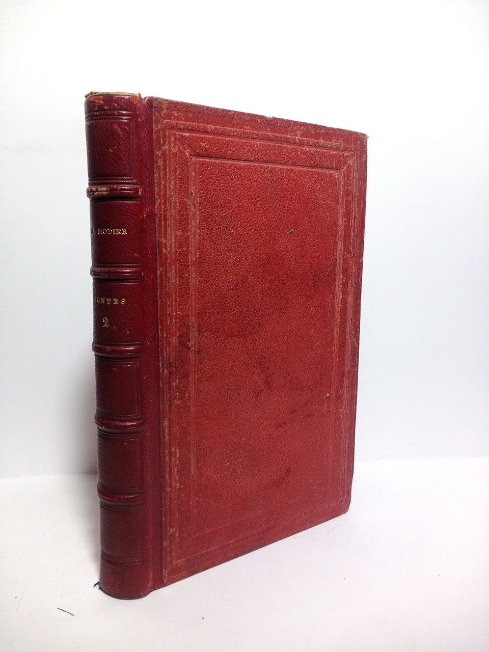 NODIER, Charles - Contes de Charles Nodier. [Vol. 2]: Trilby; Ins de las Sierras; Smarra; Le neuvaine de la chandeleur; Baptiste Montauban /  Illustrs de gravures sur acier par Tony Johannot. Dernire srie