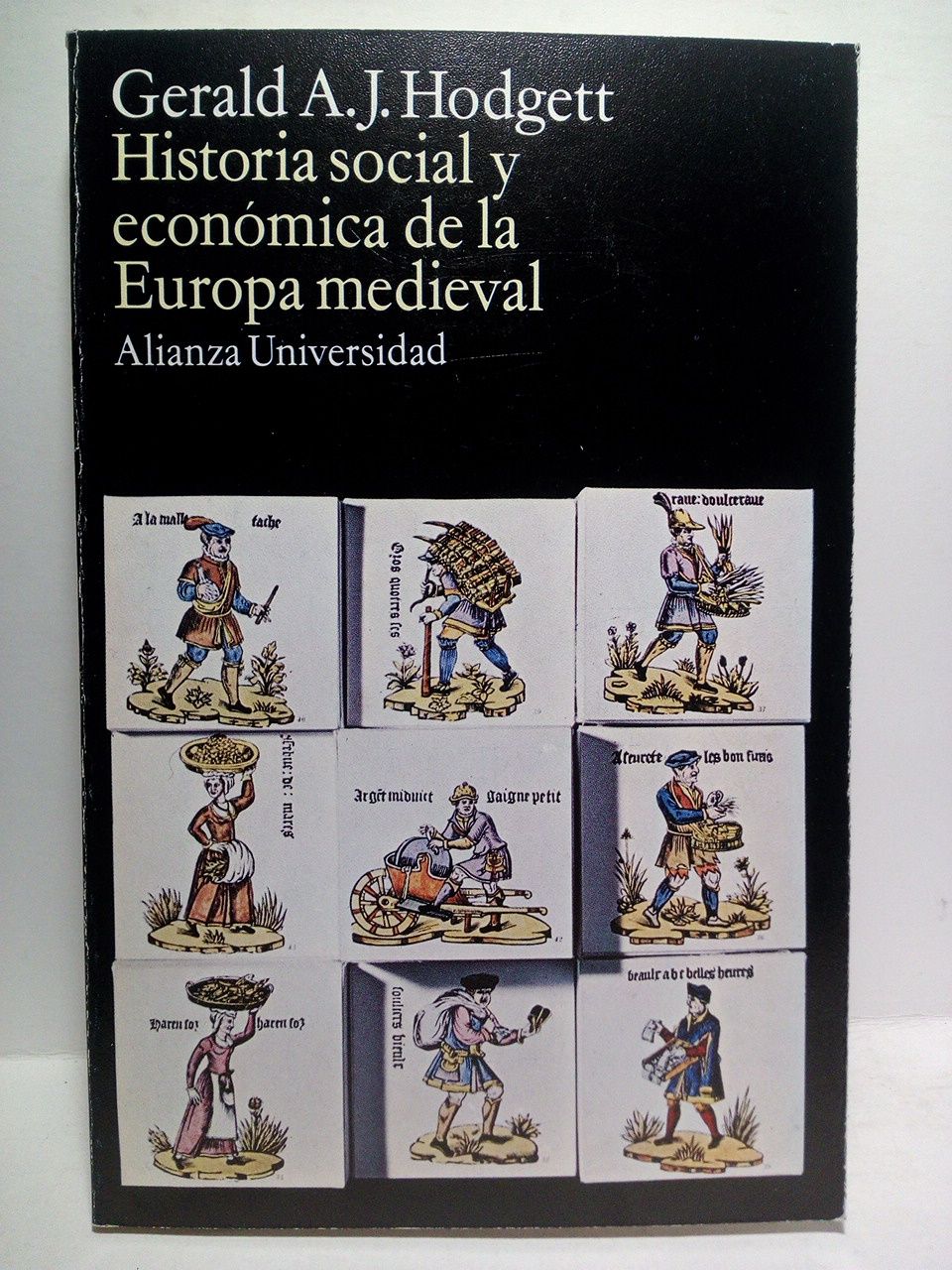 HODGETT, Gerald A. J. - Historia social y econmica de la Europa medieval /  Versin espaola de Javier Faci Lacasta