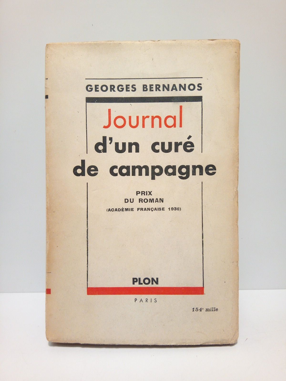 BERNANOS, Georges - Journal dn cur de campagne