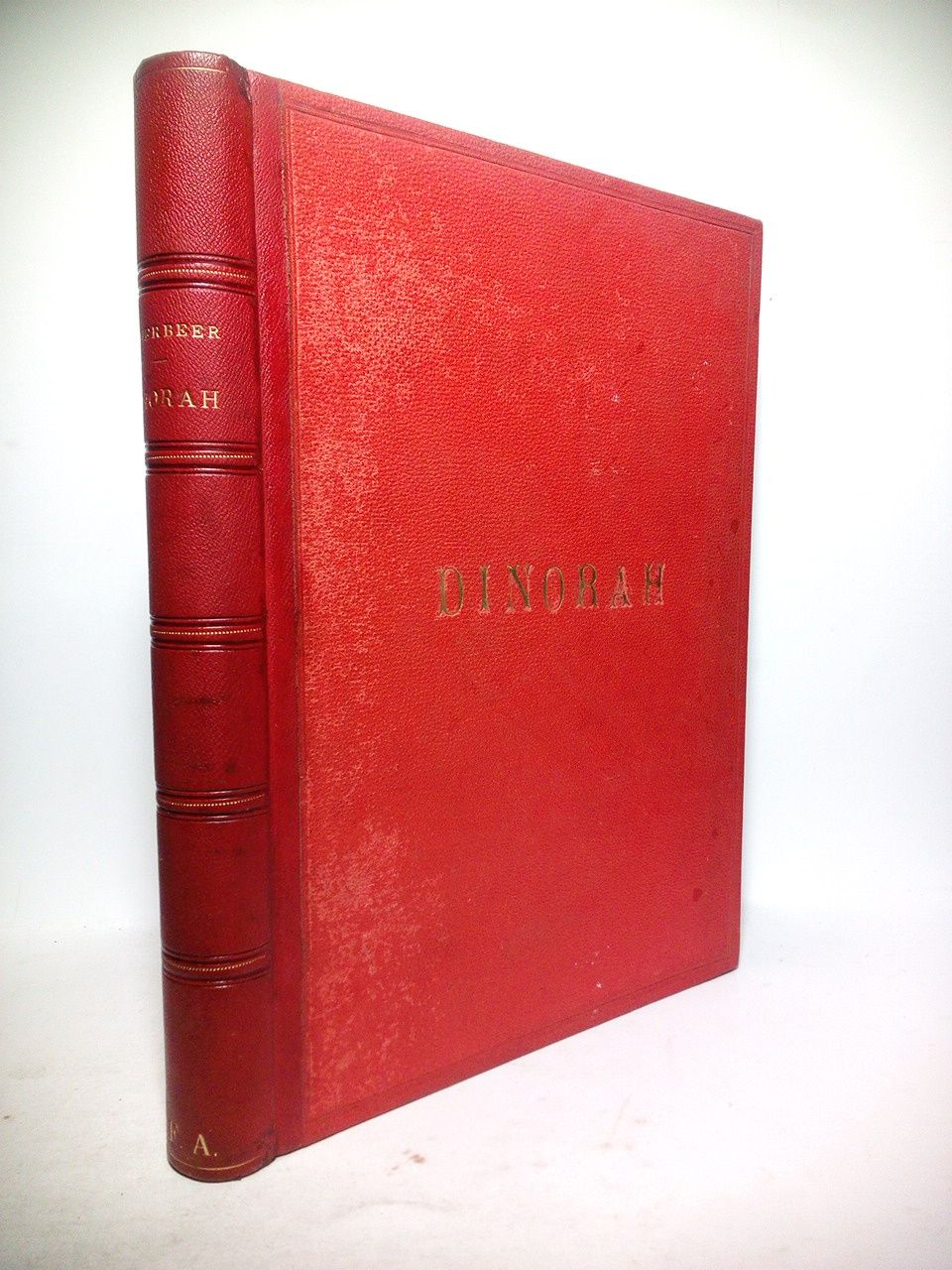 MEYERBER, Jaime (Giacomo Meyerber. Tasdorf, 1791-1864. Msica); Giulio Barbier e Michele Carr (Texto o Libreto) - Dinorah  el pelegrinaje  plormel. (Opera representada la primera vez en el Teatro de la Opra Comique de Paris, el 4 de Abril de 1859. Edicin completa para Canto y Piano) /  Versione italiana di A. de Lauzires; incluye al principio una biografa de Meyerber en espaol, firmada al final por Edwart