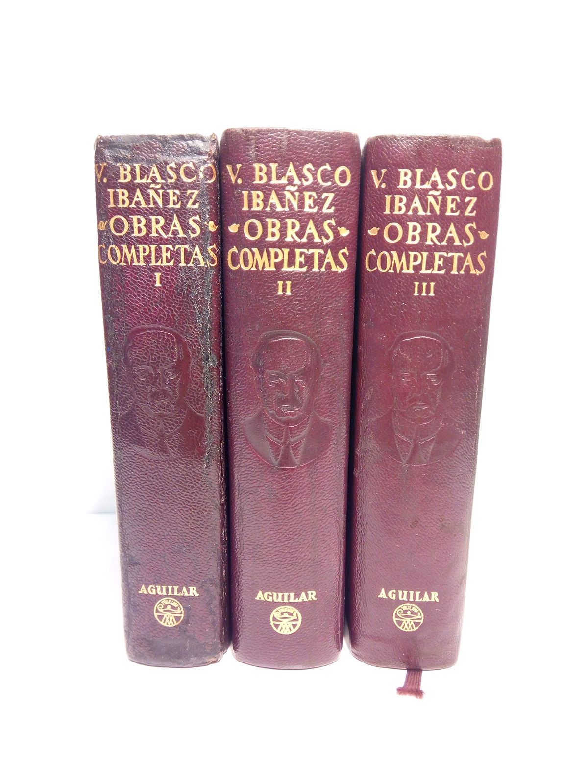 BLASCO IBAEZ, Vicente - Obras Completas. [3 VOLS.]. Con una nota biobibliogrfica
