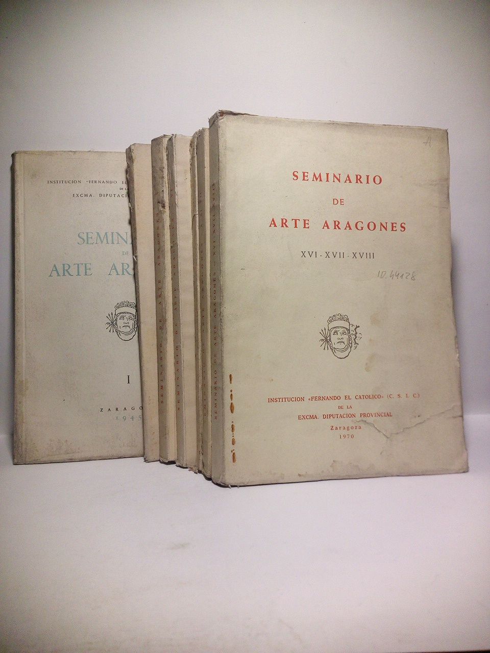 SEMINARIO DE ARTE ARAGONES. [Varios Autores] - Seminario de Arte Aragons /  Presidente-Director: D. Federico B. Torralba Soriano