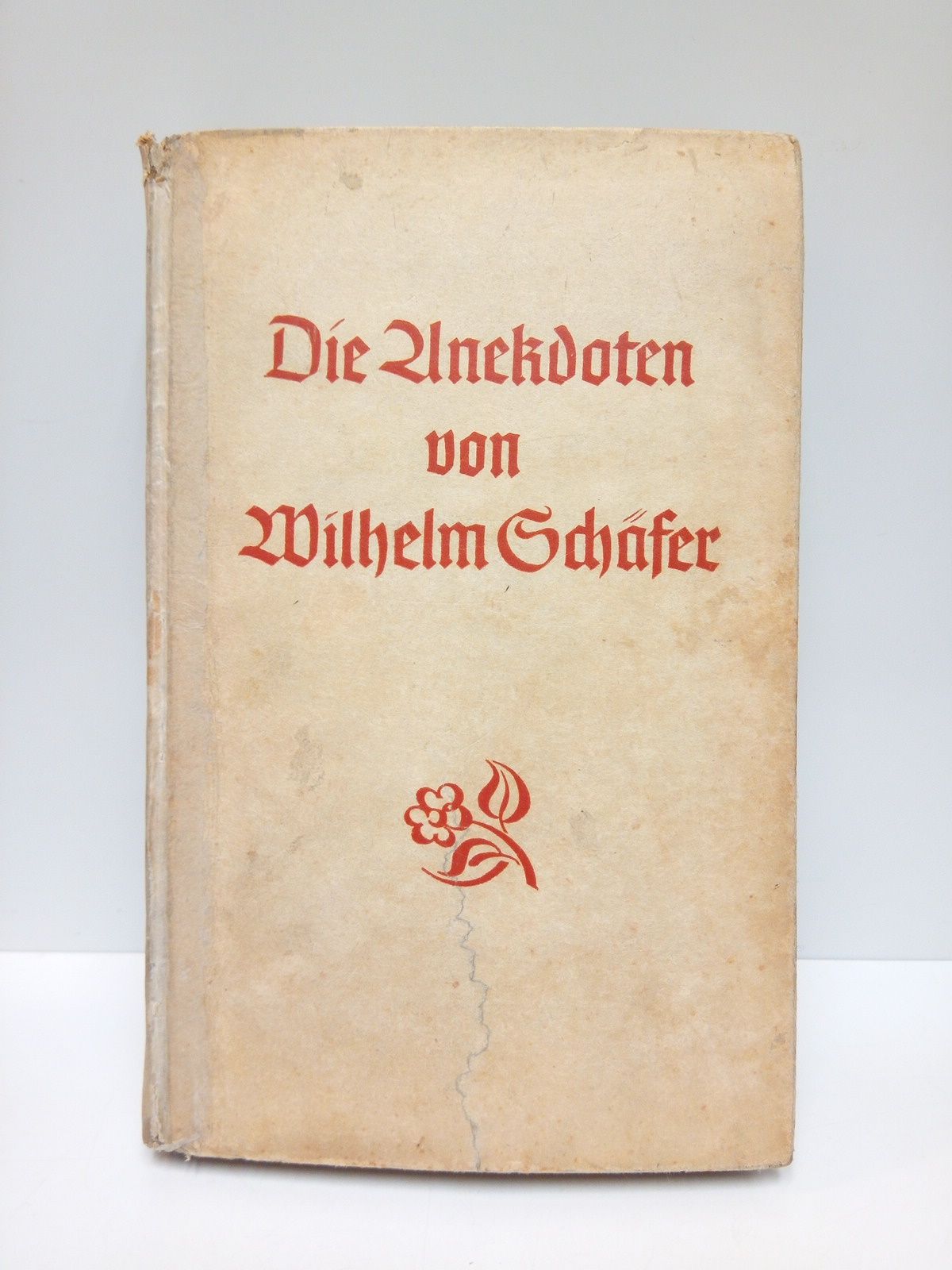 SCHFER, Wilhelm - Die Unekdoten