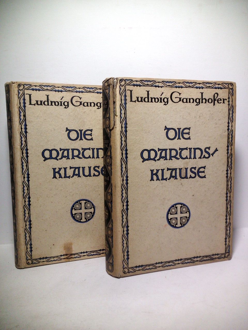 GANGHOFER, Ludwig - Die Martinsklause. (Roman) aus dem Anfang des 12. Jahrhunderts. [2 VOLS.]
