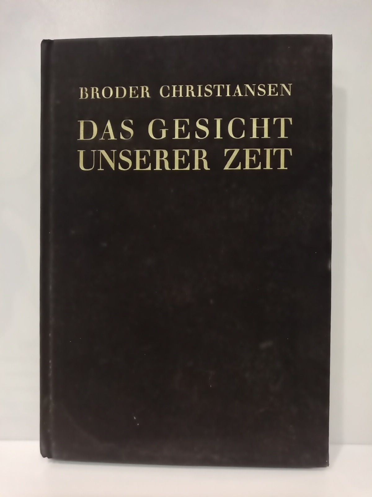 CHRISTIANSEN, Broder - Das gesischt unserer zeit