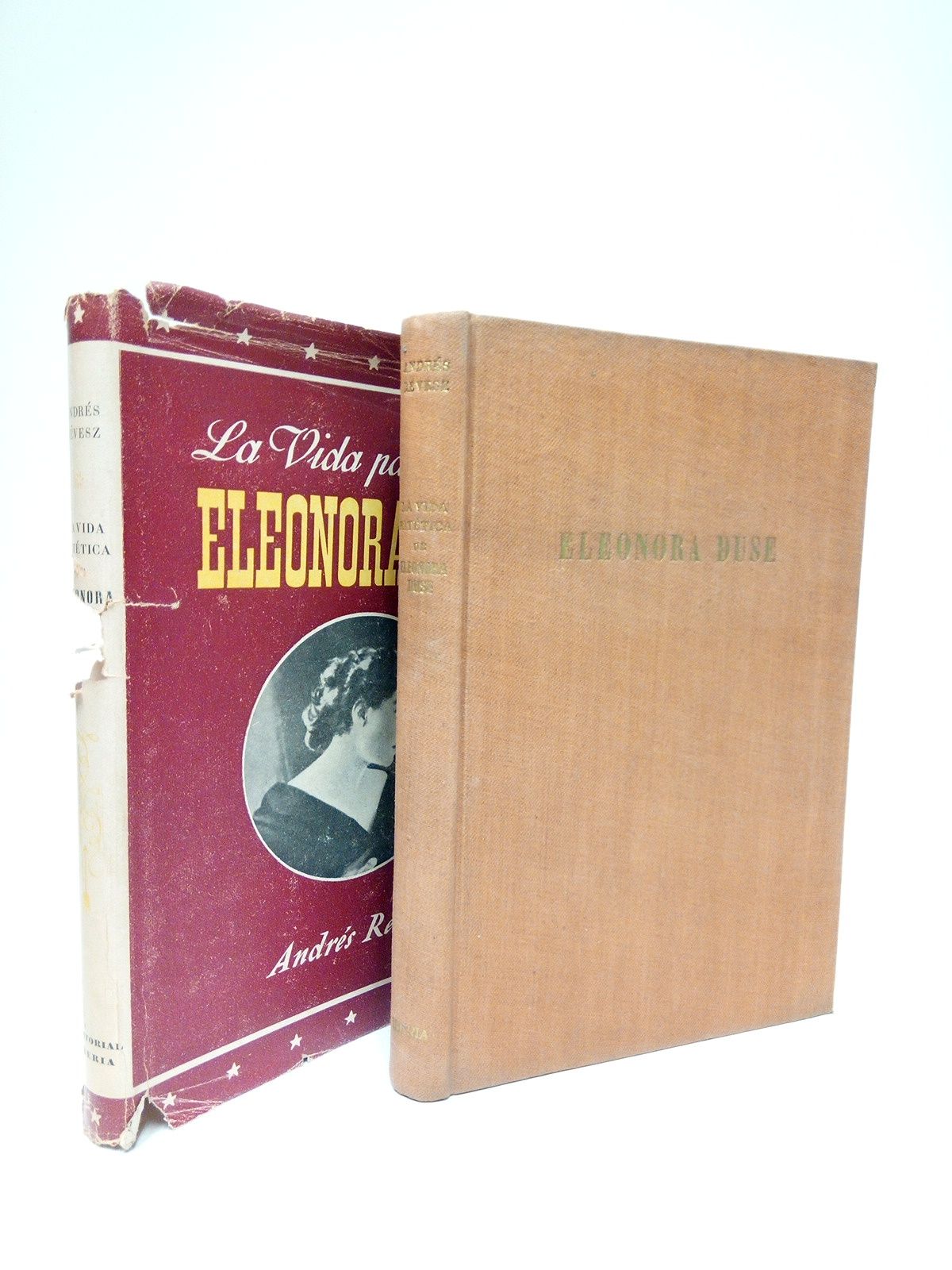 REVESZ, Andrs - La vida pattica de Eleonora Duse /  Prlogo por Walter Starkie
