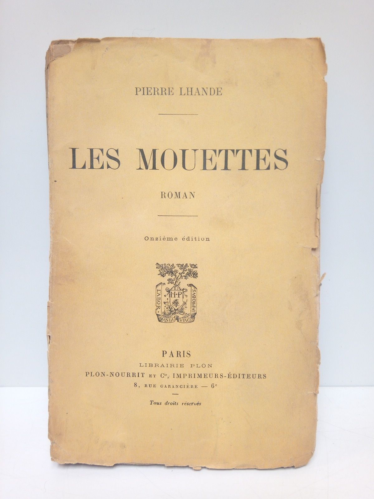 LHANDE, Pierre - Les Mouettes. (Roman)