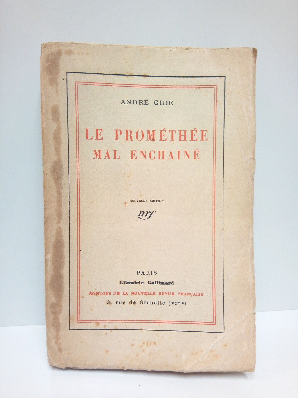 GIDE, Andr - Le promthe mal enchain