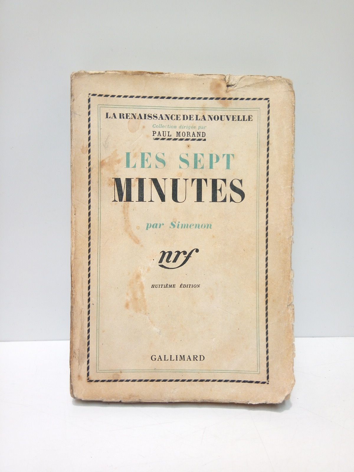 SIMENON [Georges Joseph Christian Simenon] - Les Sept Minutes