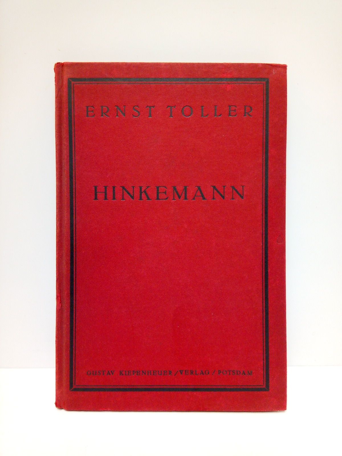 TOLLER, Ernst - Hinkemann. (Eine tragdie)