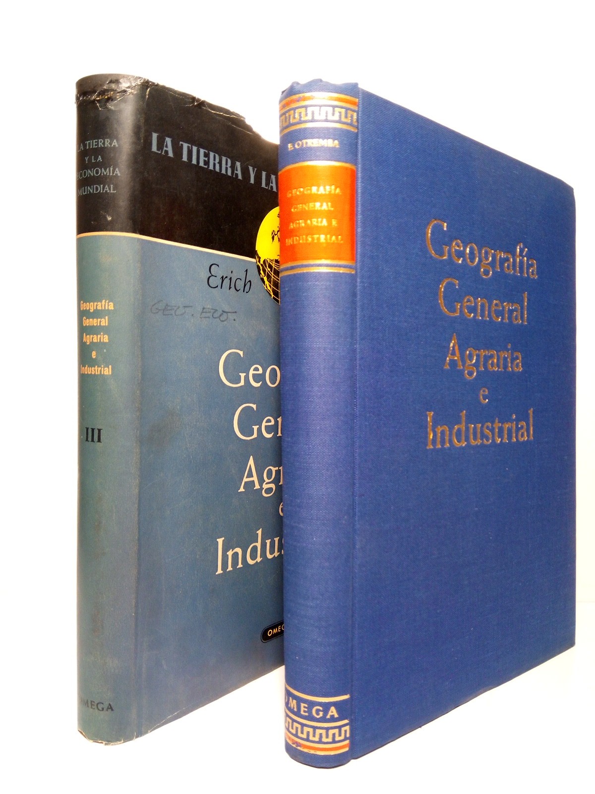 OTREMBA, Erich - Geografa general agrria e industrial /  Traduccin [del alemn] por Federico Armenter y Manuel Scholz