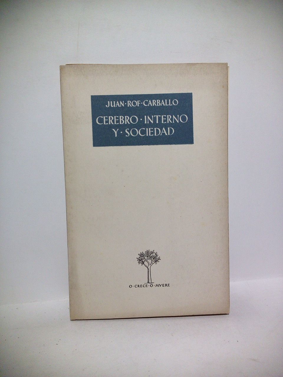 ROF CARBALLO, J. - Cerebro interno y sociedad