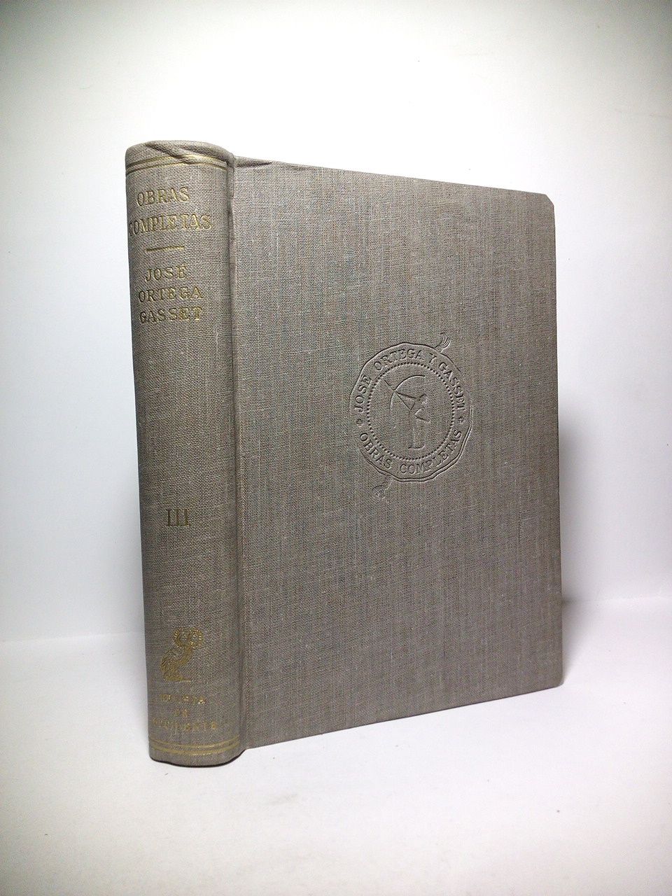 ORTEGA Y GASSET, Jos - Obras Completas. Tomo III. (1917 - 1928)