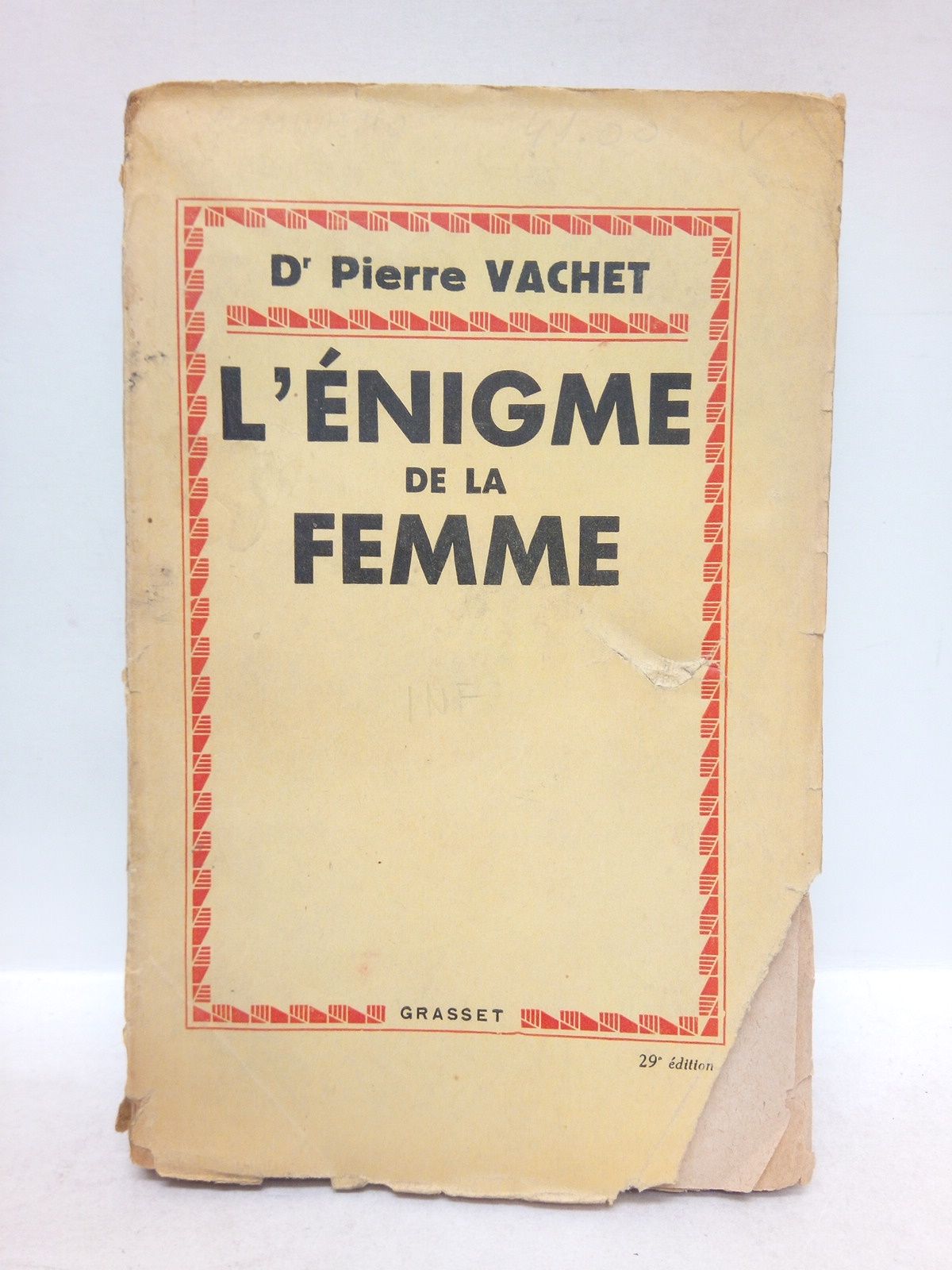 VACHET, Pierre - L'nigme de la femme