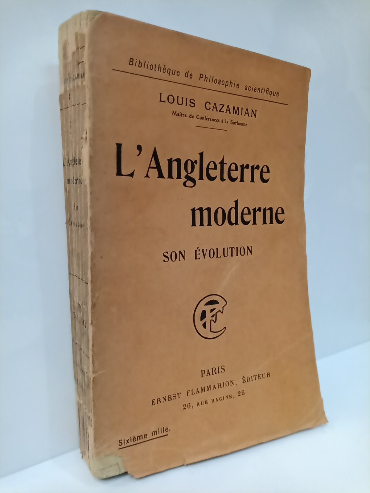 CAZAMIAN, Louis - L'Angleterre moderne: Son volution
