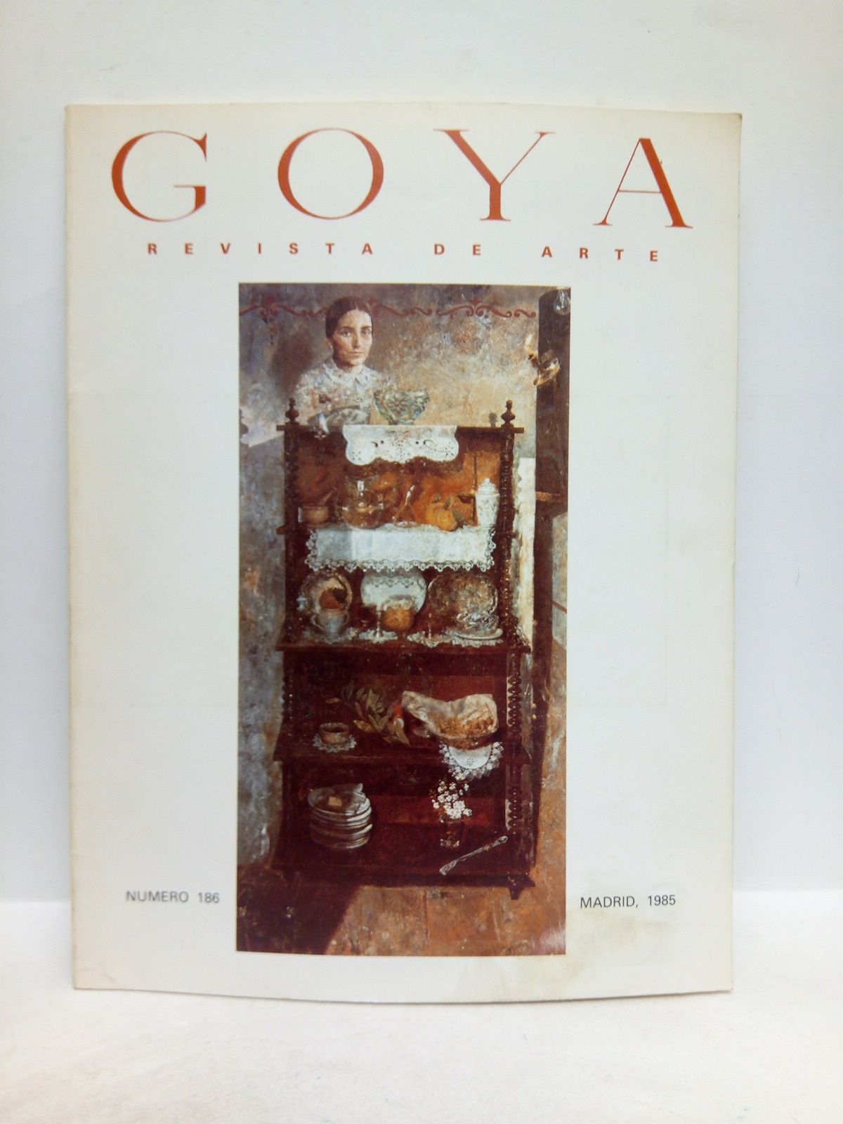 GOYA - GOYA. Revista de Arte. Mayo-Junio, 1986, N 186