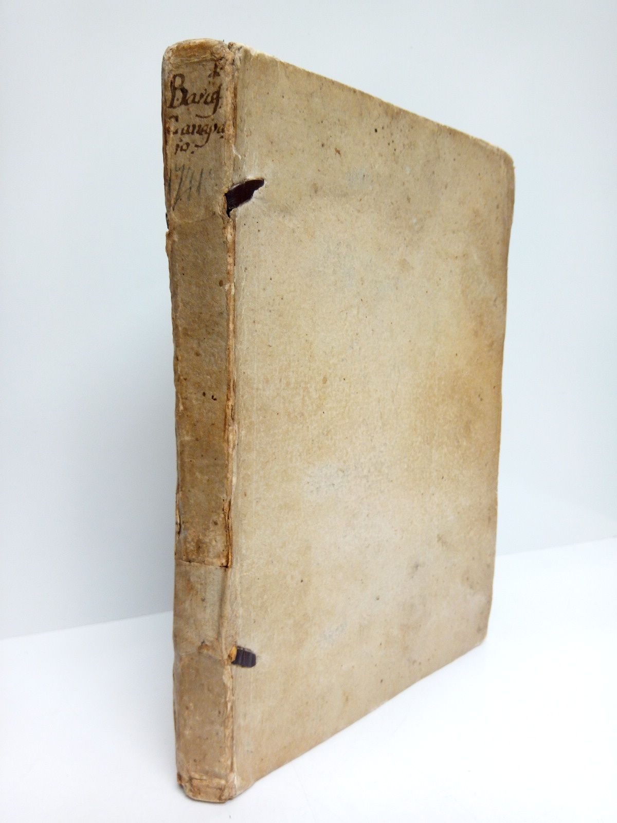 BARUFFALDI, Girolamo - Il Canapajo. Libri VIII. con le annotazioni /  Tras la portada dedicatoria impresa de Girolamo Baruffaldi 
