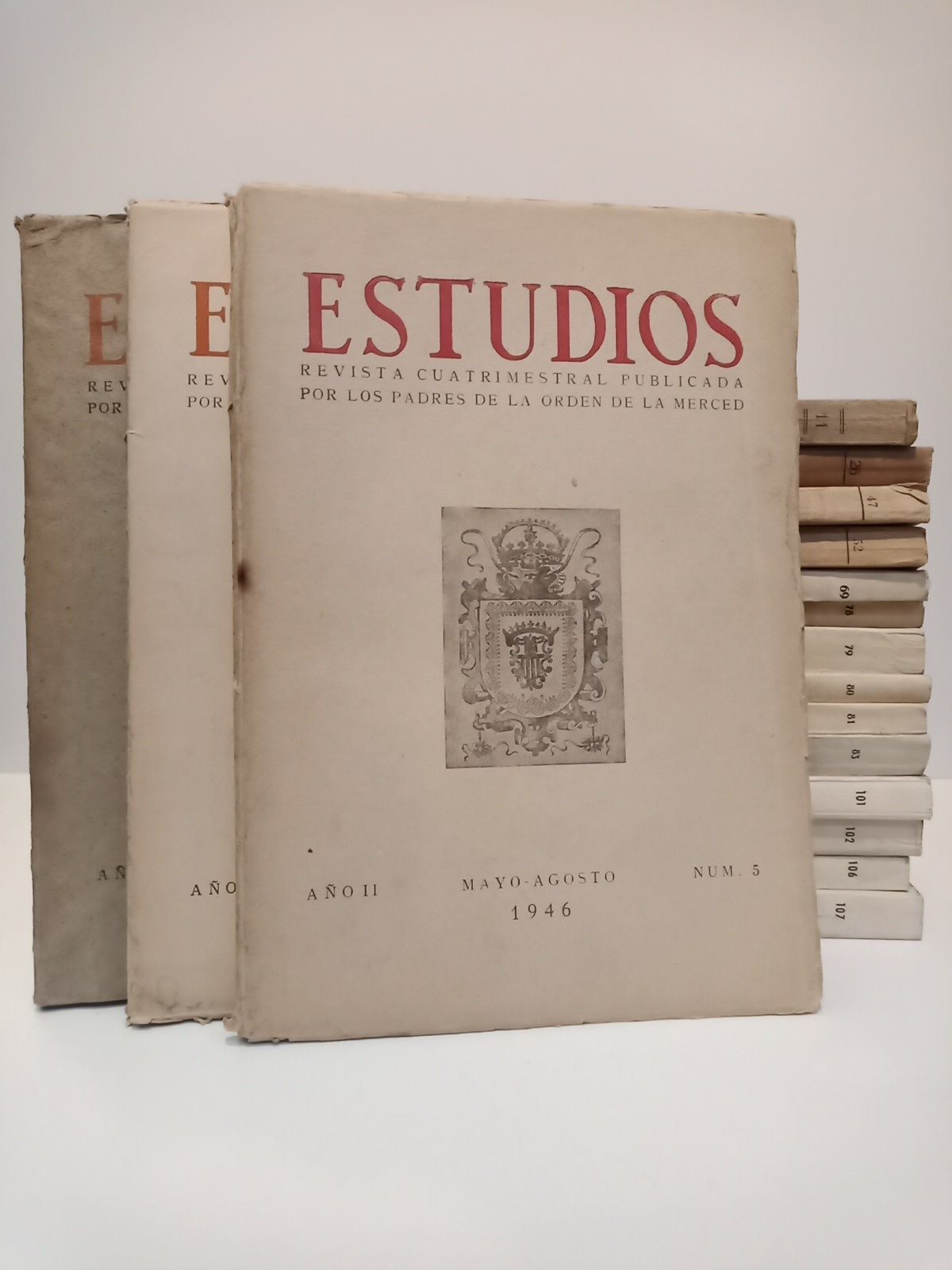 ESTUDIOS - Estudios. Revista cuatrimestral publicada por los padres de la Orden de la Merced