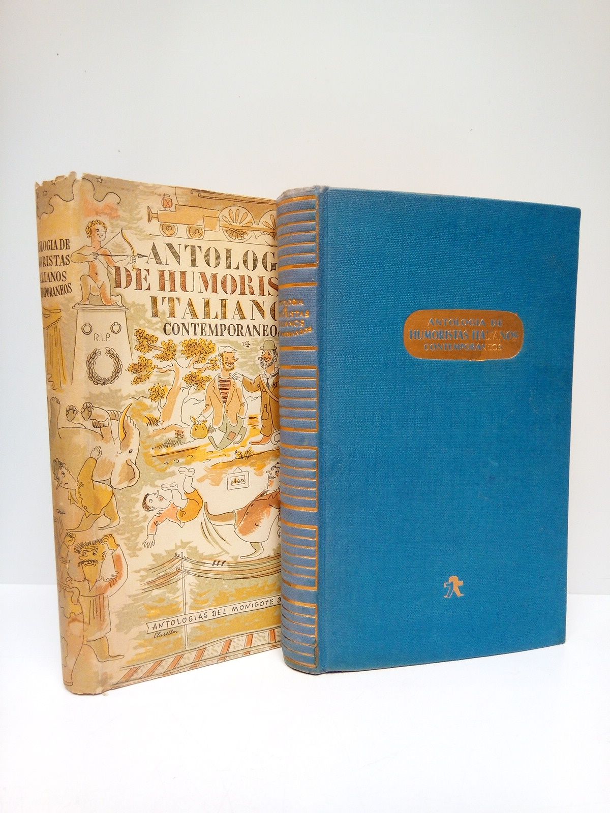 GUILMAIN, Andrs; G. B. Ricci y Jos Jans (seleccionan) - Antologa de humoristas italianos contemporneos /  Traducciones de Andrs Guilmain, G. B. Ricci, M. T. Mayol, L. I. Bertran, Angel M. Becquer, Domingo Pruna y M. Jimnez; Ilustraciones de Enrique Clusellas