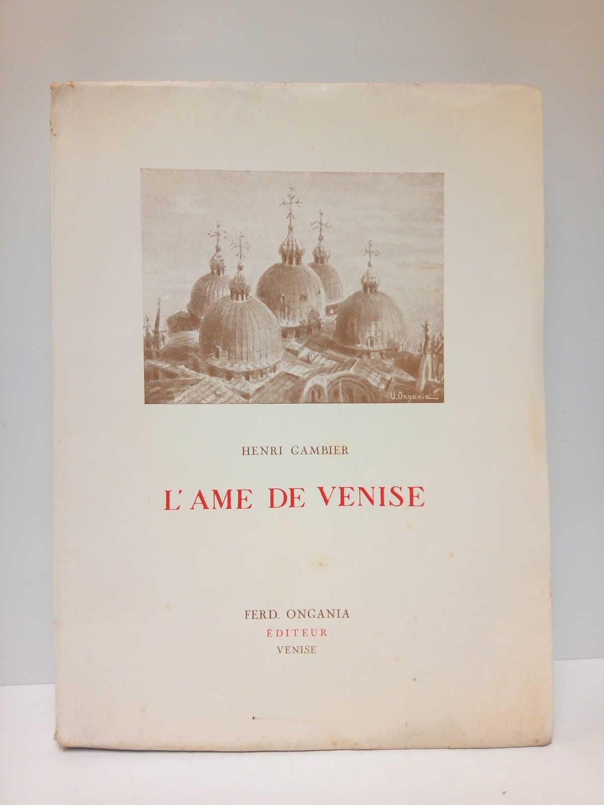 GAMBIER, Henri - L'Ame de Venise