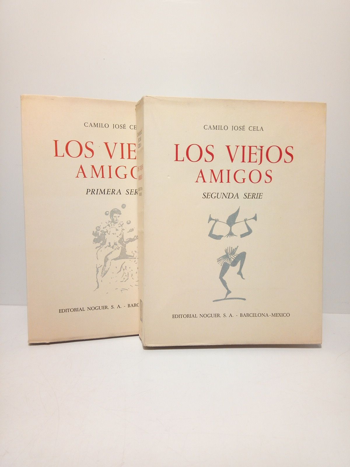 CELA, Camilo Jos - Los viejos amigos. (Primera y Segunda Serie) /  Dibujos originales de Jos Mara Prim. [2 VOLS.]