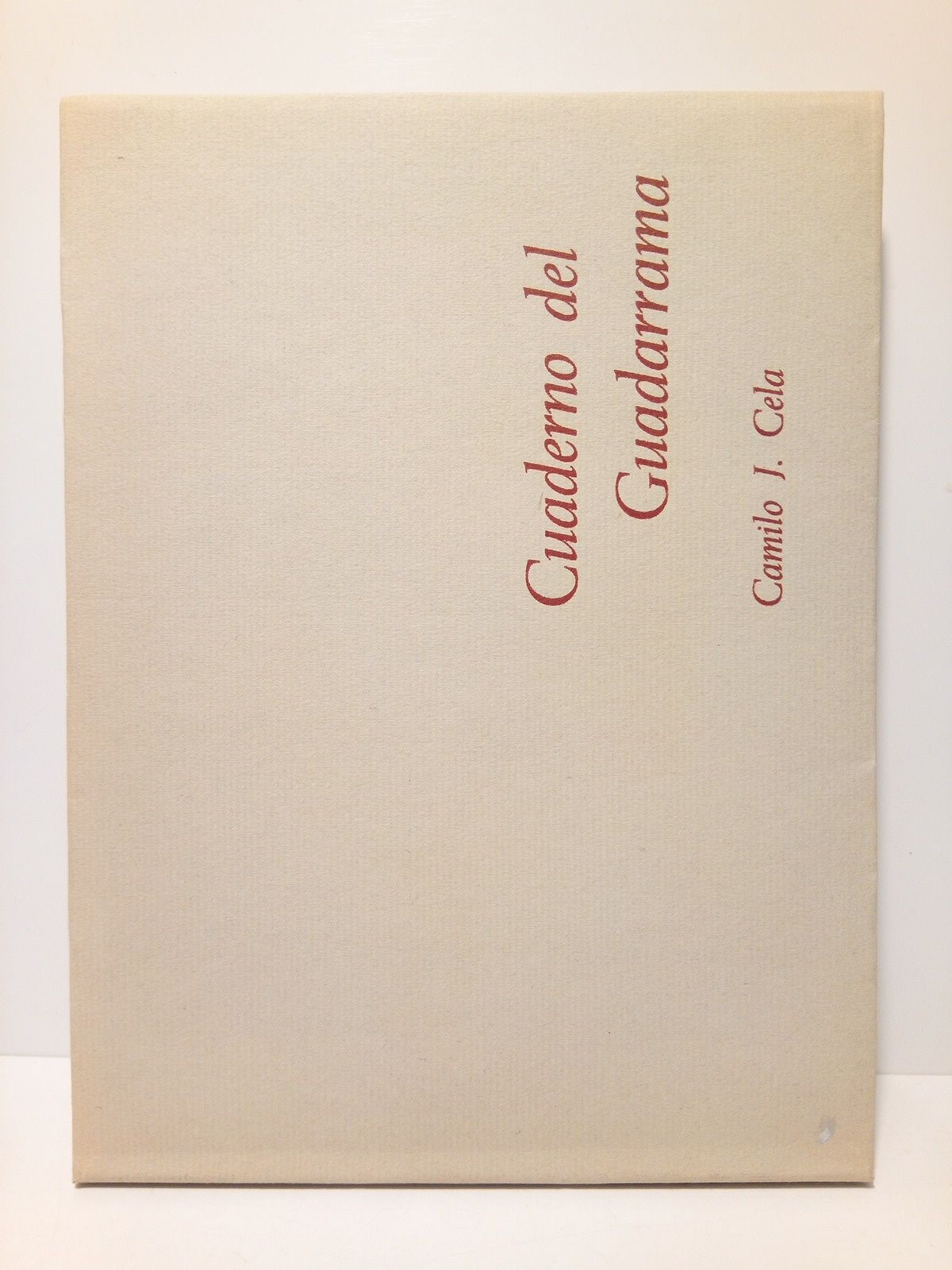 CELA, Camilo Jos - Cuaderno del Guadarrama /  Ilustraciones de Eduardo Vicente
