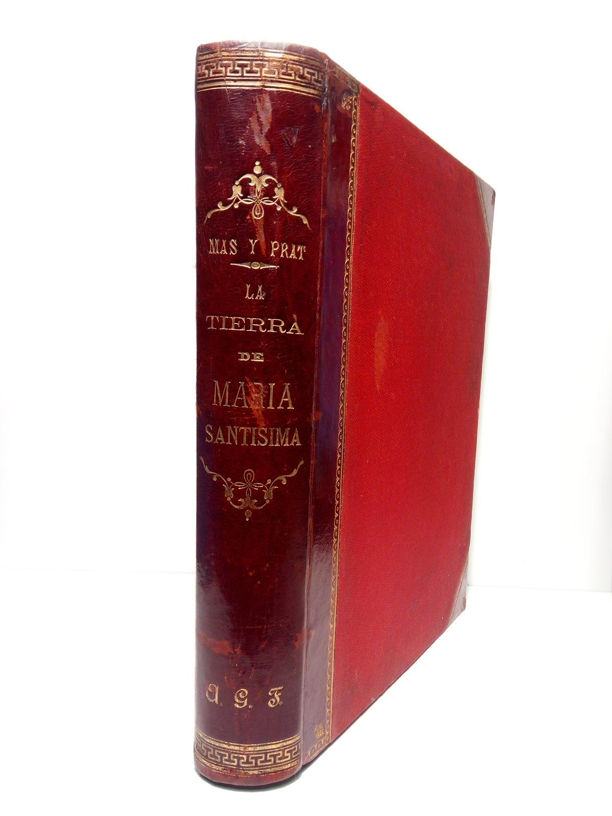 MAS Y PRAT, Benito - La Tierra de Mara Santsima. Coleccin de cuadros andaluces /  por Benmito Mas y Prat; Ilustraciones de J. Garca y Ramos