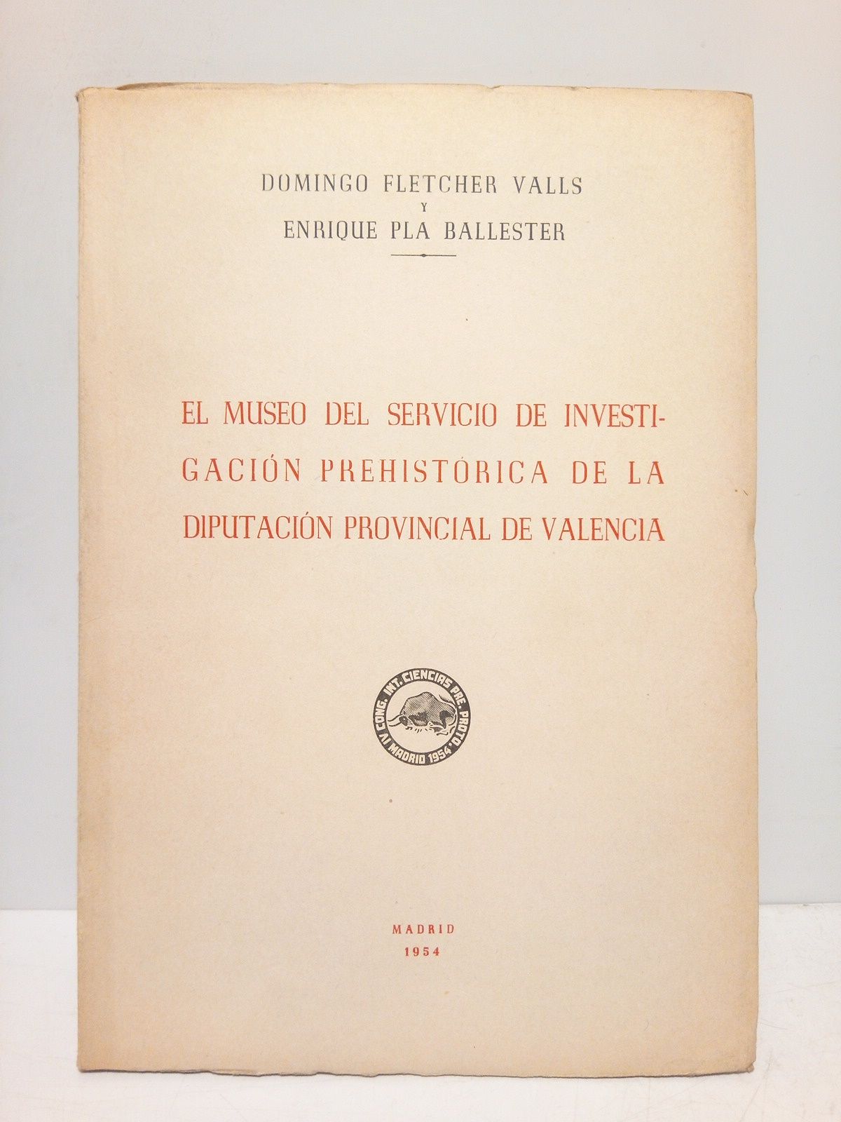 FLETCHER VALLS, Domingo - El Museo del Servicio de Investigacin Prehistrica de la Diputacin Provincial de Valencia
