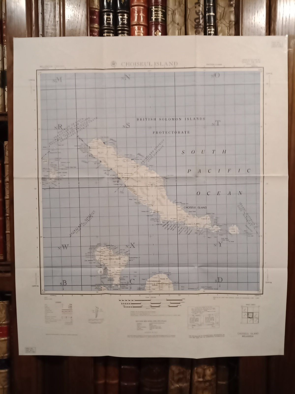 ARMY MAP SERVICE - CORPS OF ENGINEERS, U. S. ARMY - [Mapa de] CHOISEUL ISLAND, Melanesia