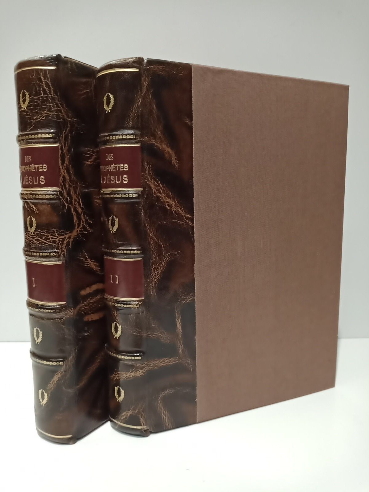 LODS, Adolphe y Ch. Guignebert [respectivamente para cada tomo] - Des prophtes  Jsus: 1. Prophtes d'Isral et les dbuts du judasme; 2. Le monde juif vers le temps de Jsus [obra completa en 2 vols.]